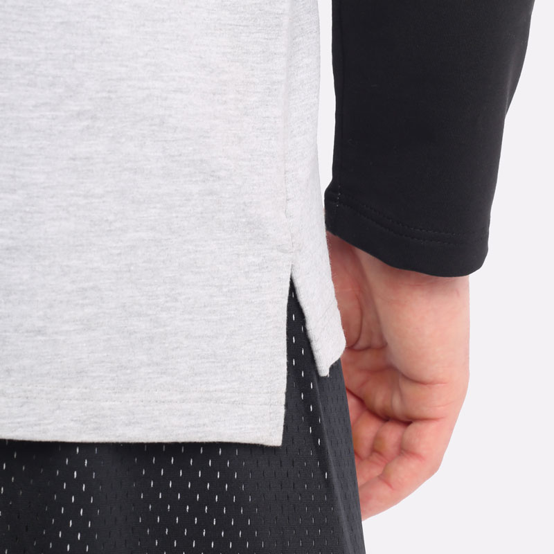 Мужская футболка Hard Logo Longsleeve (Hard grey*)  - цена, описание, фото 5